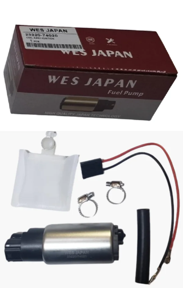 BOMBA ELECTRICA DE GASOLINA PARA TOYOTA 22R RAV4 1999- 2005 TACOMA 1995-2004 (10.0 PSI MIN. 80.0 PSI MAX 150 LITROS POR HORA)