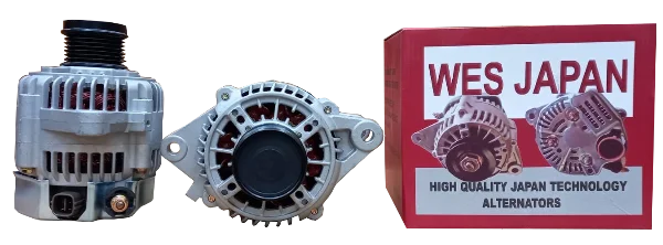 ALTERNADOR PARA TOYOTA HILUX Y HIACE MOTOR 2TR GASOLINA POLEA DE 7 LÍNEAS BASE HEMBRA