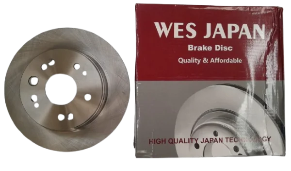 DISCO DE FRENO TRASERO DE HONDA CR-V 2002-2004 SOLIDO DIAMETRO COMPLETO 282 MM ALTURA 55 MM GROSOR 9 MM.