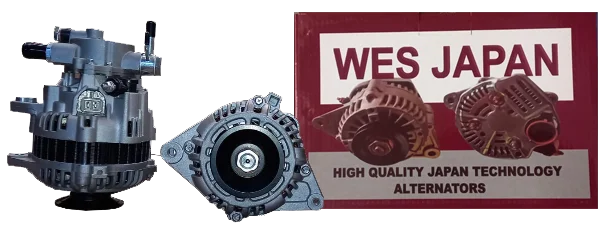 ALTERNADOR DE MITSUBISHI 4D55 4D56 Y HYUNDAI TERRACAN 2.5 CON BOMBA DE VACIO DE POLEA UNA FAJA