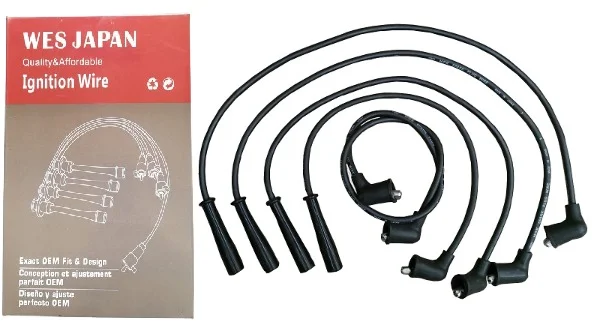 CABLES DE CANDELA DE TOYOTA RUNNER 2.4 Y 22R PICKUP CARBURADO MARCA WESJAPAN